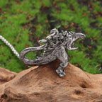 Skull Cross Pendant Necklace
