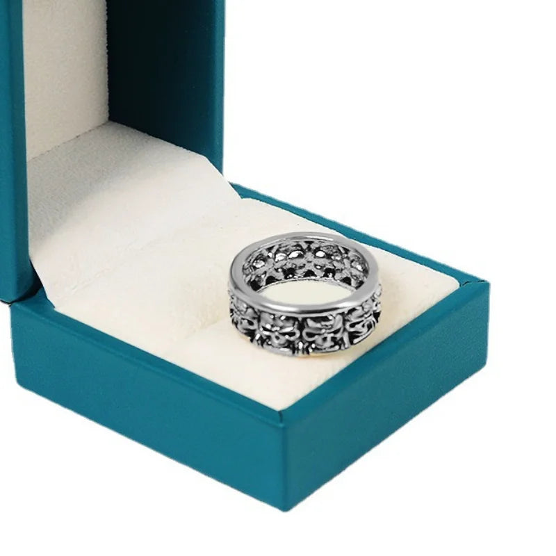 Skull Head Ring — Gothic Punk
