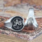 Jesus Christ Christian Ring — 925 Silver