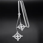 Celtic Steel Chain Witch Knot Witchcraft Sweater