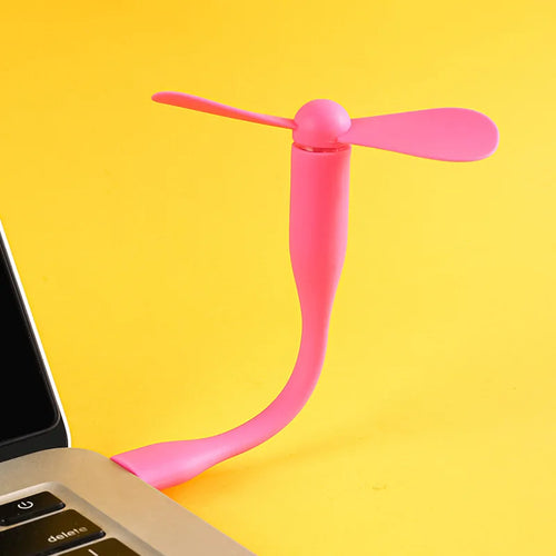 Bendable Mini USB Fan — For Power Bank, PC