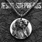 Jesus Shepherd Pendant — Stainless Steel
