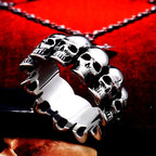 Skull Ring — Stainless Steel Punk Biker