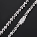 Iced Out Cuban Necklace Stainless Steel O-Chain