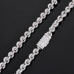 Iced Out Cuban Necklace Stainless Steel O-Chain