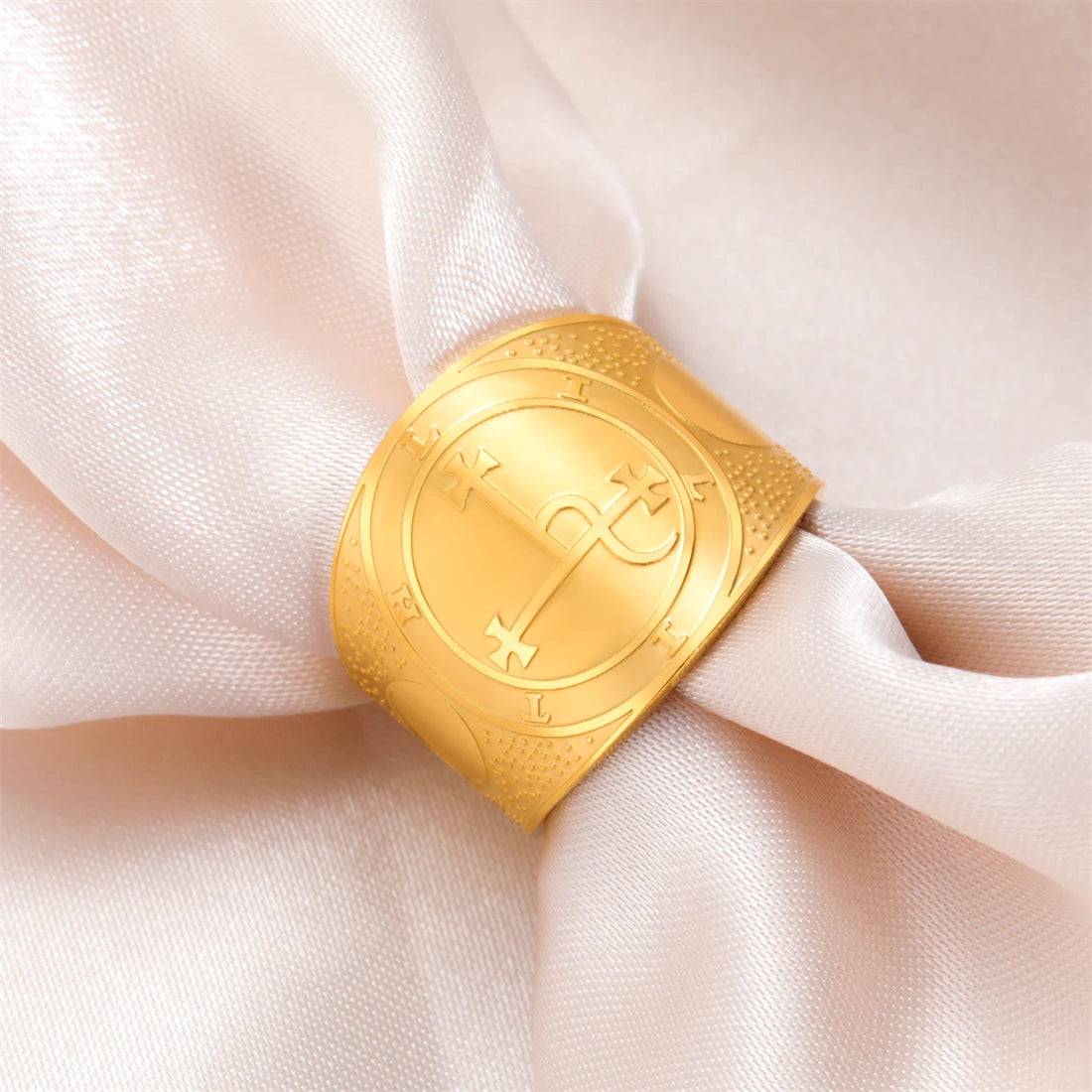 Sigil of Lilith Ring — Stainless Steel Amulet