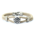 New Compass Braslet Viking Nautical Rope Braslet Fashion Mens Bracelet Antique Pulsera Hombre Armband Herren Wrap