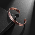 High Quality Copper Engraved Totem Magnetic Adjustable Bracelet for Men Women Joint Protection Pain Relief Biomagnetic