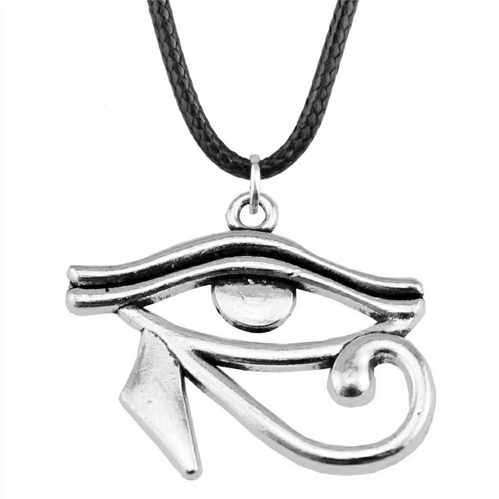 Eye of Horus Pendant Necklace — Egyptian Protection Amulet