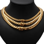 News Tank Riding Crop Chain Necklaces Casting Butterfly Lock Bracelet Men Hip Hop Stainless Steel Cuban Jewelry Drop Shipping