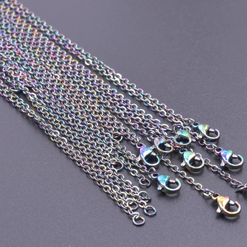 Stainless Steel Chain Necklace — 2.5mm