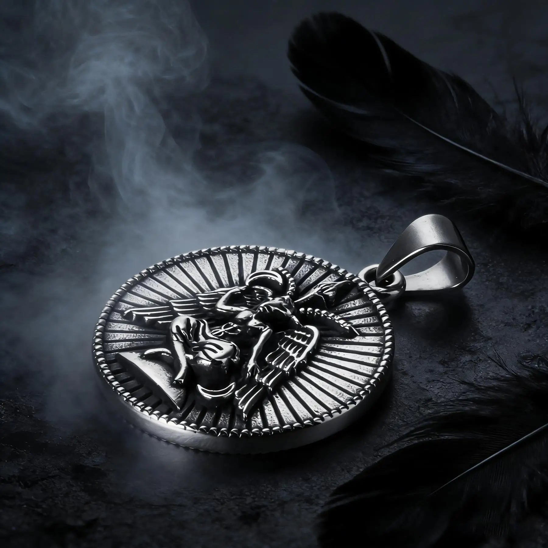 Cross Stainless Steel Pendant Necklace