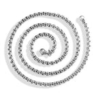 Steel Link Chain 316L Necklace Men Solid