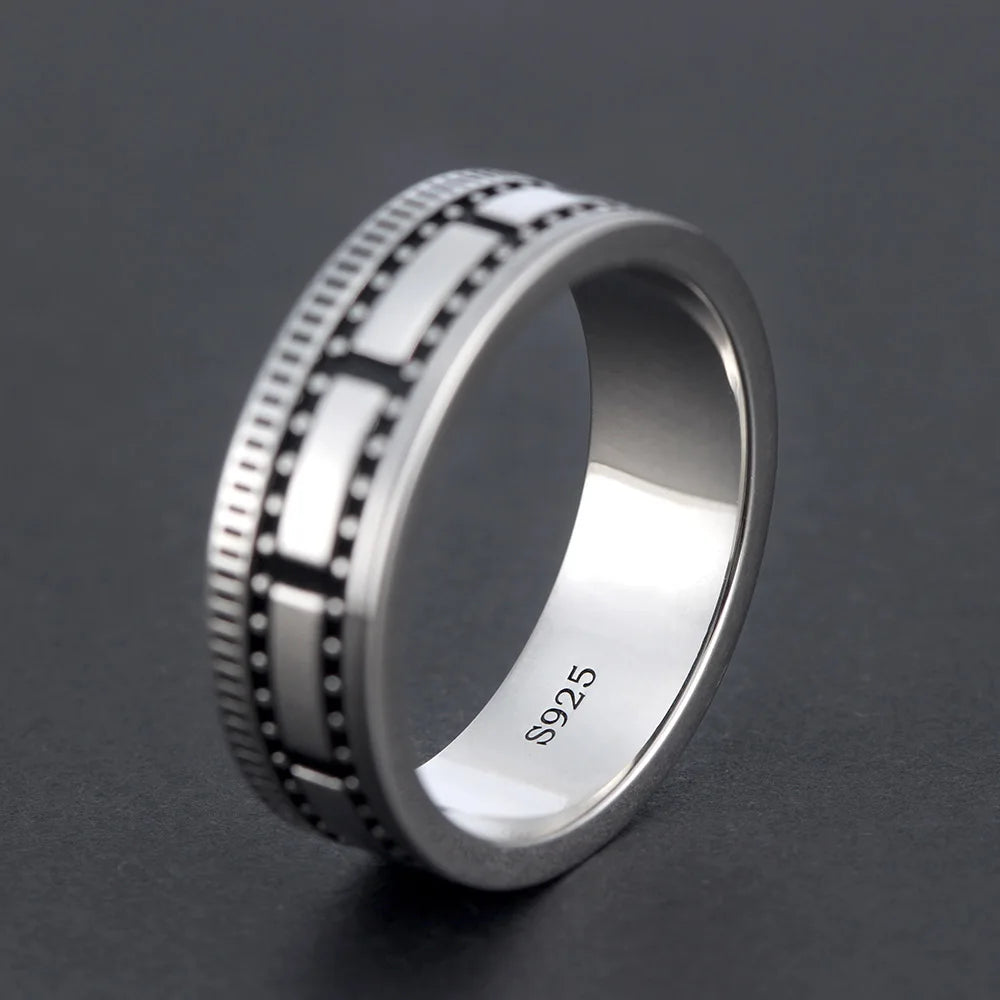 Vintage Camera Ring — 925 Silver