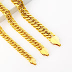 24K Gold Double Buckle Boss Necklace