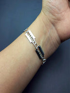 Gothic Razor Blade Bracelet & Pendant Necklace — Stainless Steel