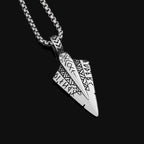 Fashion Retro Viking Rune Spear Pendant for Women Charm Nordic Stainless Steel Men Necklace Popular Valentine's Day