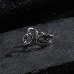 Fashion Snake Ear Cuff, Stainless Steel Clip Earrings for Women Men Jewelry for Sensitive Ears Punk Hip Hop