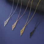 My Shape Palestine Map Pendant Necklaces for Women Men Stainless Steel Hollow Map Necklace Choker Chain Male Jewelry Wholesale