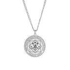 Mammon Talisman Pendant Necklace — Gold