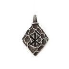 Compass Viking Steel Pendant Vintage Nordic