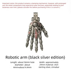 Gothic Mechanical Hand Pendant Necklace