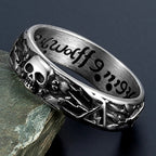Gothic Skull Ring — Stainless Steel Punk