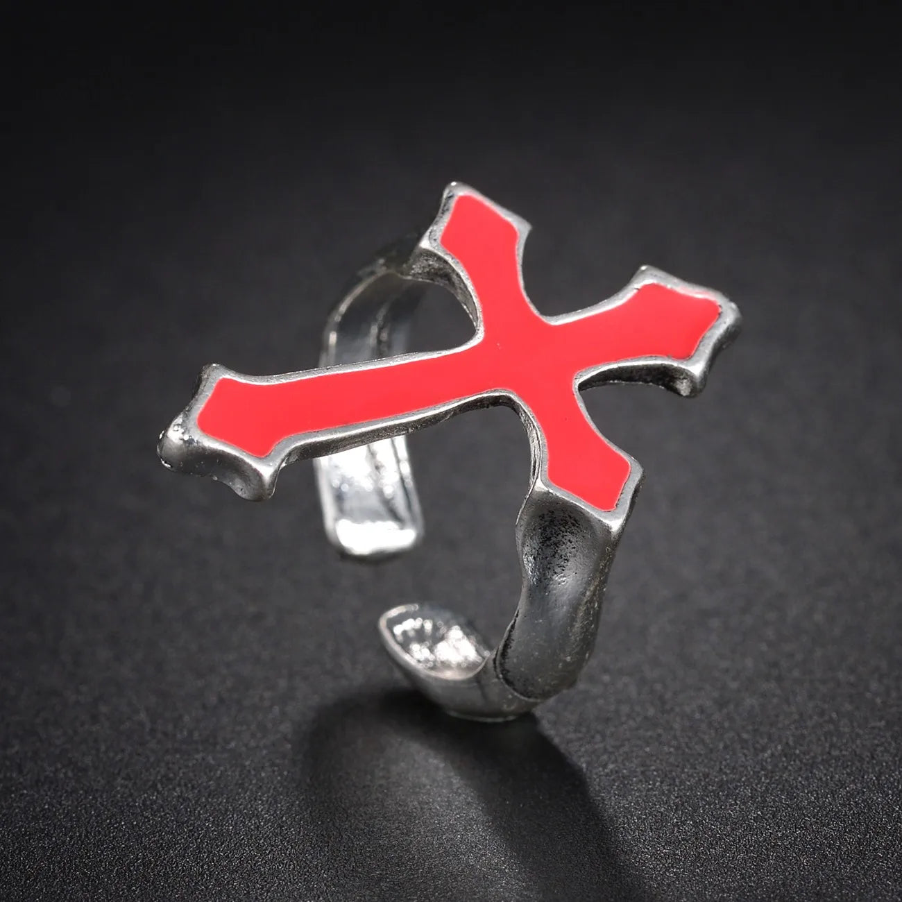 Vintage Cross Gold Ring