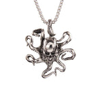 Skull Steel Pendant Octopus Europe America