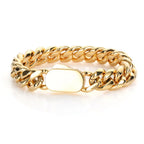 Stainless Steel Cuban Chain Necklace Miami
