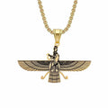 Faravahar Gold Pendant Necklace