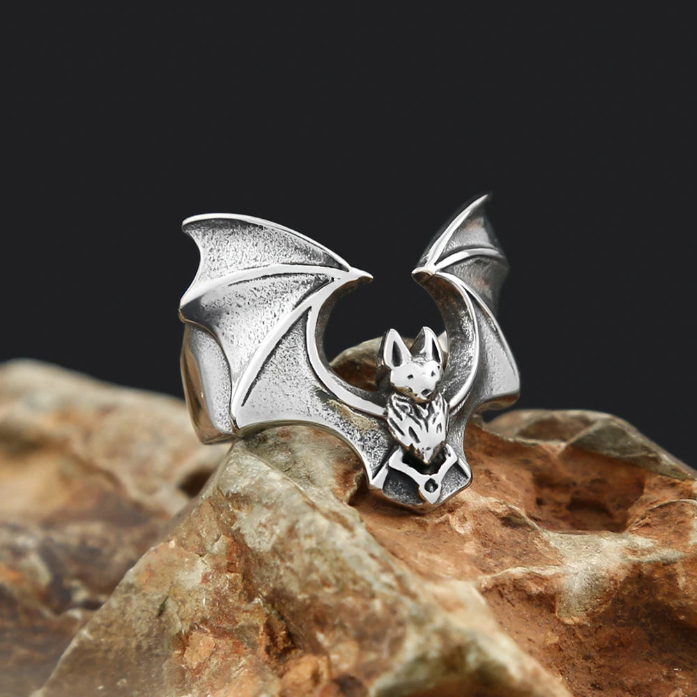 Bat Ring — Stainless Steel