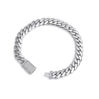 8/12/15/20mm Cuban Link Chain Bracelet Full Micro Pave Cubic Zirconia Hip Hop Jewelry for Men and Women
