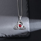 Stainless Steel Zeus Thunder Necklace Lightning Charm for Men and Women Hip Hop Trend Street Party Cool Jewelry