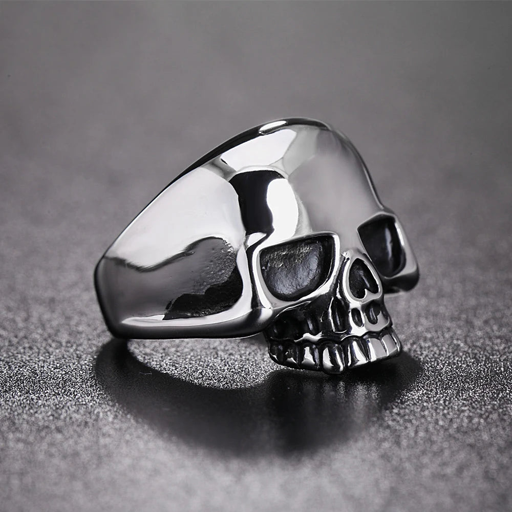 Pirate Skull Ring — Stainless Steel
