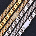 Iced Out Cuban Necklace Stainless Steel 10MM
