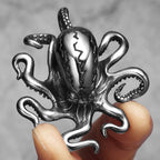 Octopus Tentacles Men Necklaces with Pendant Stainless Steel Jewelry for Male Women Punk Hip Hop Accessories Gifts
