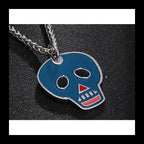 Ghost Head Pendant Necklace — Stainless