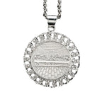 Iced Out Last Supper Pendant — Stainless Steel