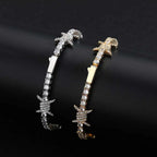 Iced Out Tennis Bracelet Thorn CZ