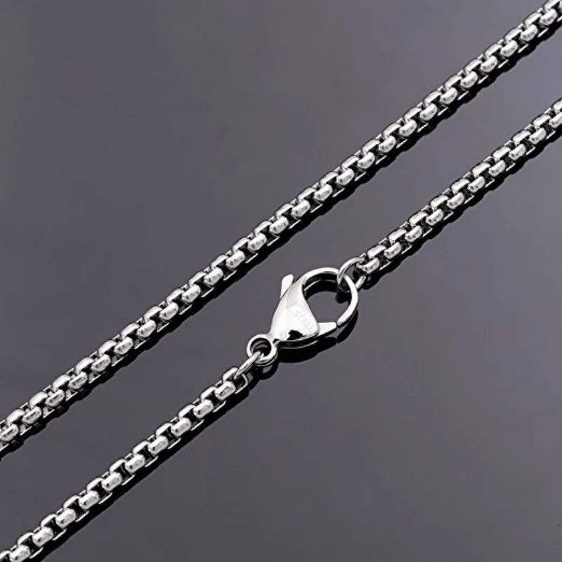 Steel Link Chain 316L Necklace Men Solid