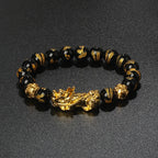 Color-Changing Natural Stone Pi Xiu Beaded Bracelet