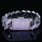 Iced Out Cuban Chain Necklace Stainless Steel 8-25MM