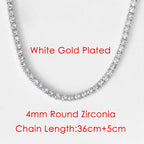 Iced Out Tennis Choker — Stainless Steel