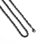 Minimal Stainless Steel Square Chain 3mm