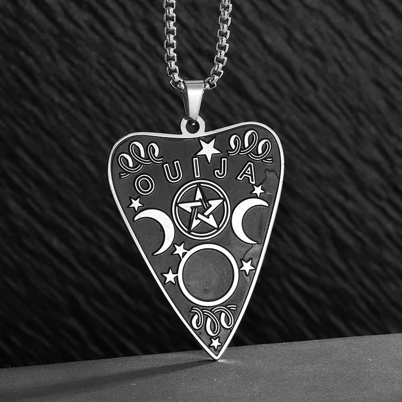 Stainless Steel Solomon Flower of Life Chakra Spirituality Necklace Archangel Sacred Geometry Metatron Pendant Jewelry Men Women