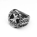 Korean Version Of Simple Ring Men Women Punk Hip Hop Stainless Steel Biker Men Ring Fashion Simple Jewelry Gift Wholesale