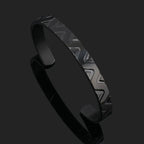 Luxury Open Cuff Hip Hop Stainless Steel Triangle Man Bangles Golden Women Bracelets Jewelry Couple Gift