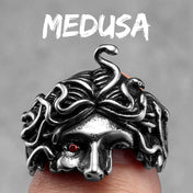 Greek Medusa Stainless Steel Ring