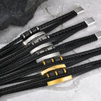 Braided Leather Bracelet